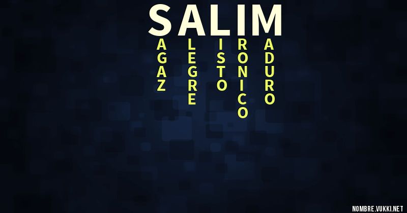 Acróstico salim