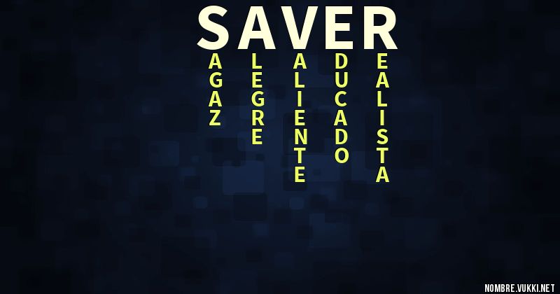 Acróstico saver
