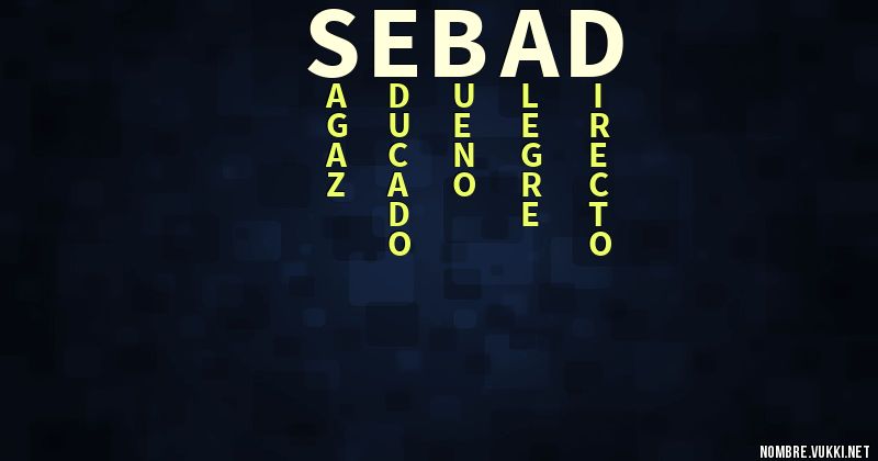 Acróstico sebad