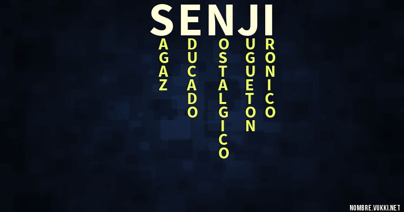 Acróstico senji