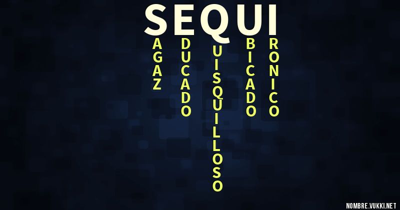 Acróstico sequi