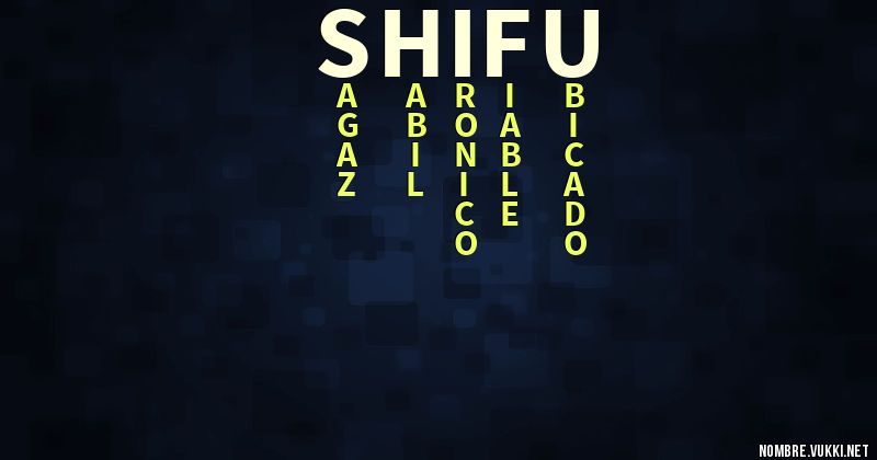 Acróstico shifu
