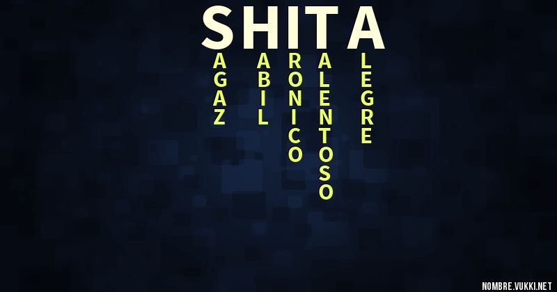 Acróstico shita