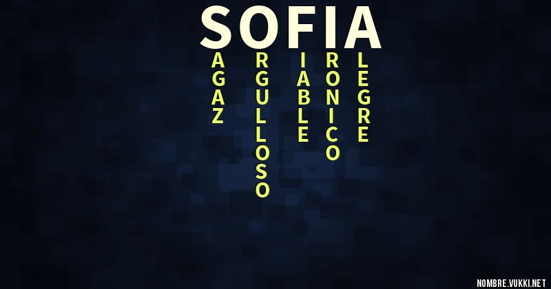 Que Significa Sofia