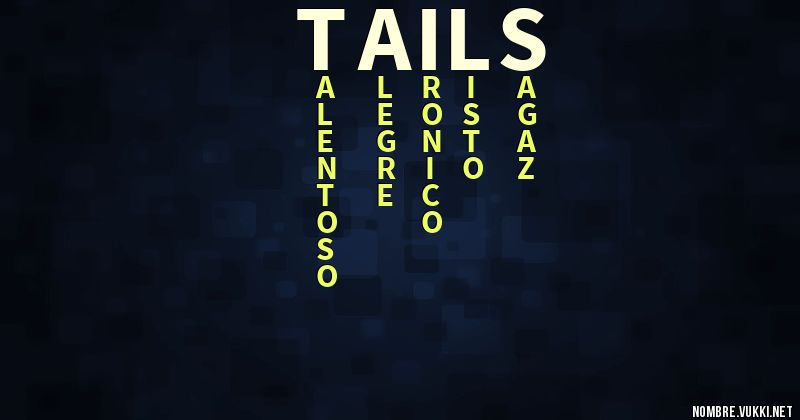 Acróstico tails