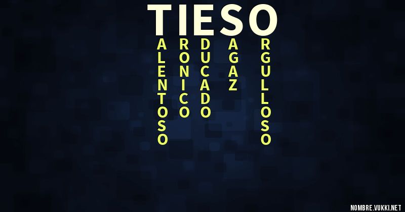 Acróstico tieso