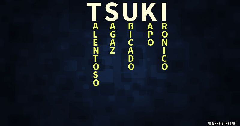 Acróstico tsuki
