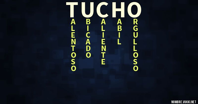 Acróstico tucho