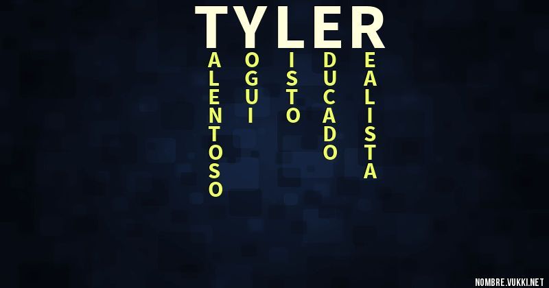 Acróstico tyler