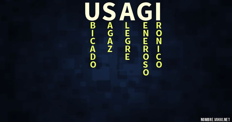 Acróstico usagi