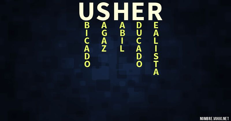 Acróstico usher
