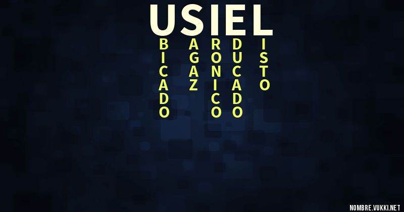 Acróstico usiel