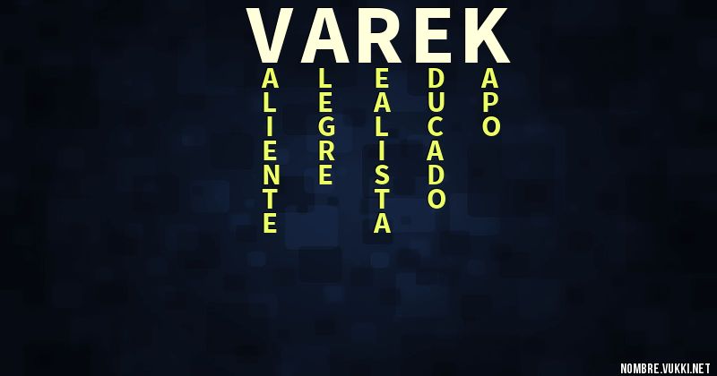 Acróstico varek