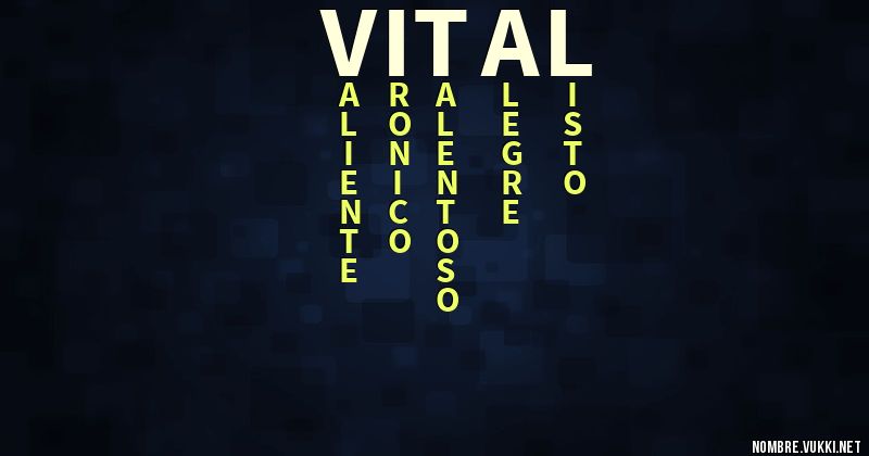 Acróstico vital