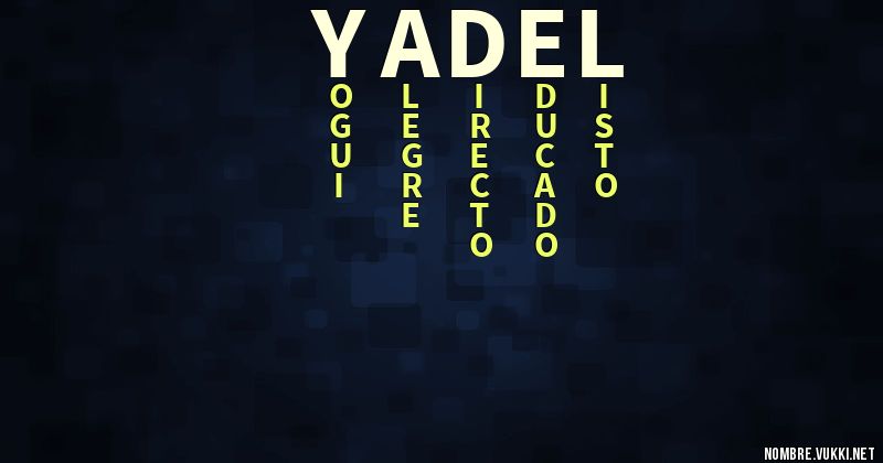 Acróstico yadel
