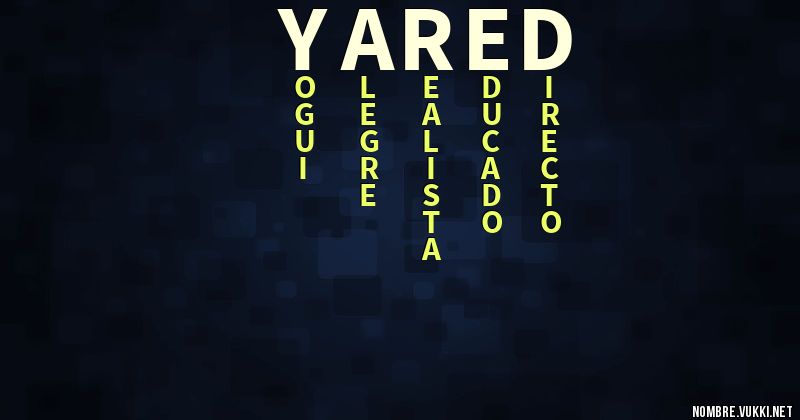 Acróstico yared