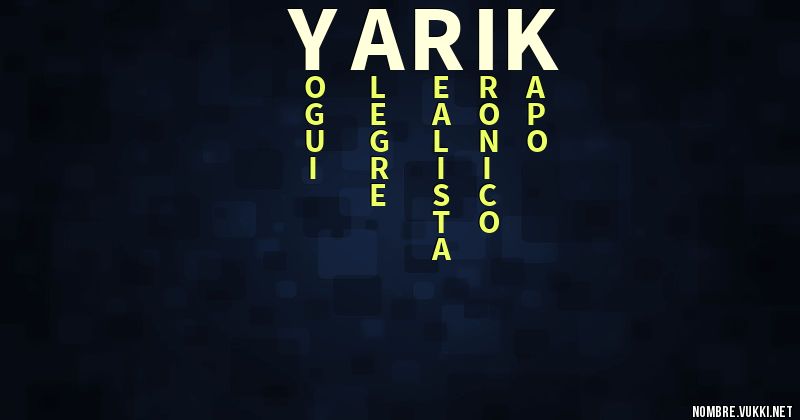 Acróstico yarik