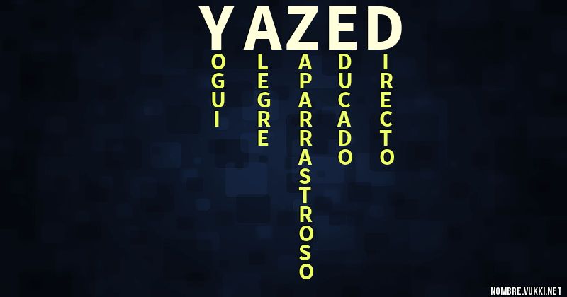 Acróstico yazed