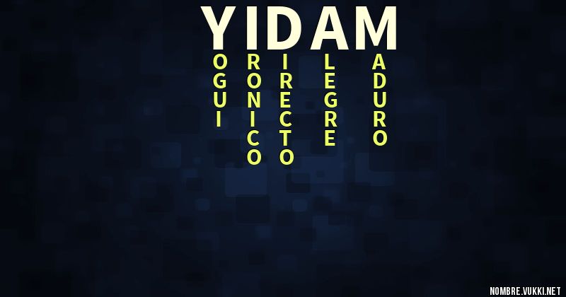 Acróstico yidam