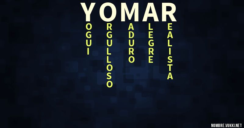 Acróstico yomar