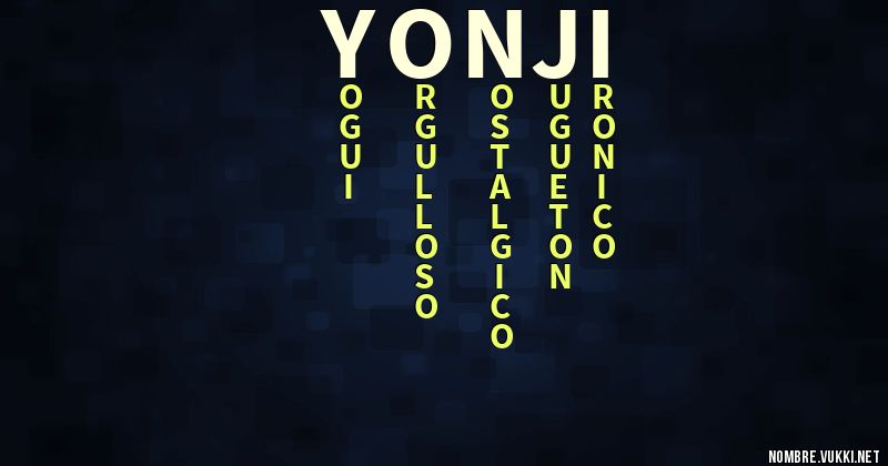 Acróstico yonji