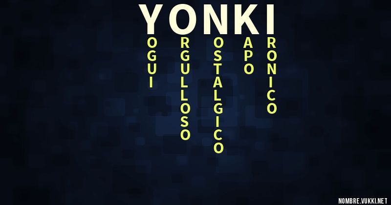 Acróstico yonki