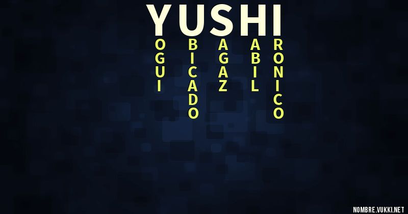 Acróstico yushi