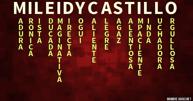 Acróstico mileidy castillo