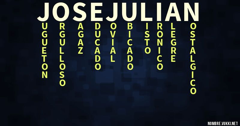 Acróstico jose julian