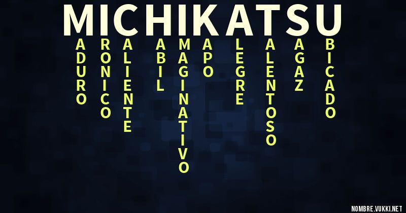 Acróstico michikatsu