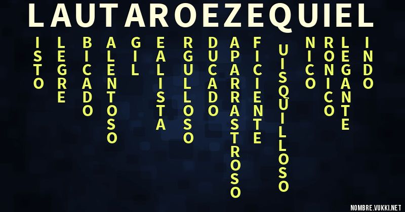 Acróstico lautaro ezequiel