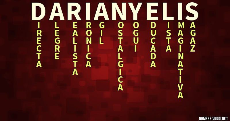 Acróstico darianyelis
