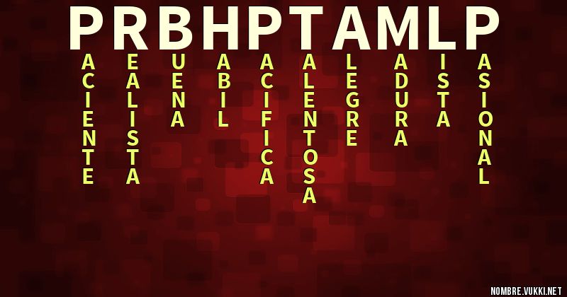 Acróstico prb hpta mlp