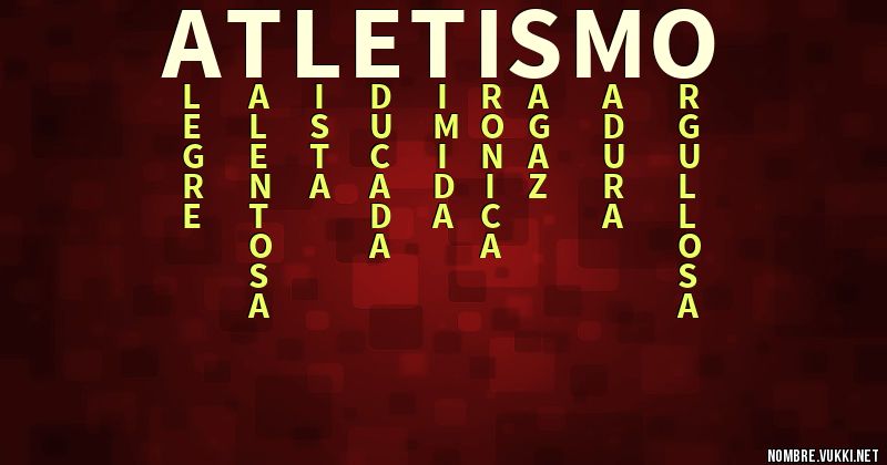 Qué significa atletismo