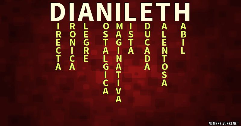 Acróstico dianileth