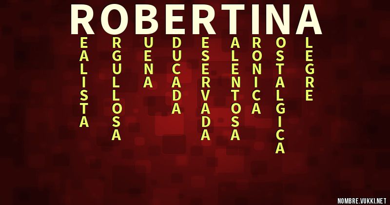 Acróstico robertina