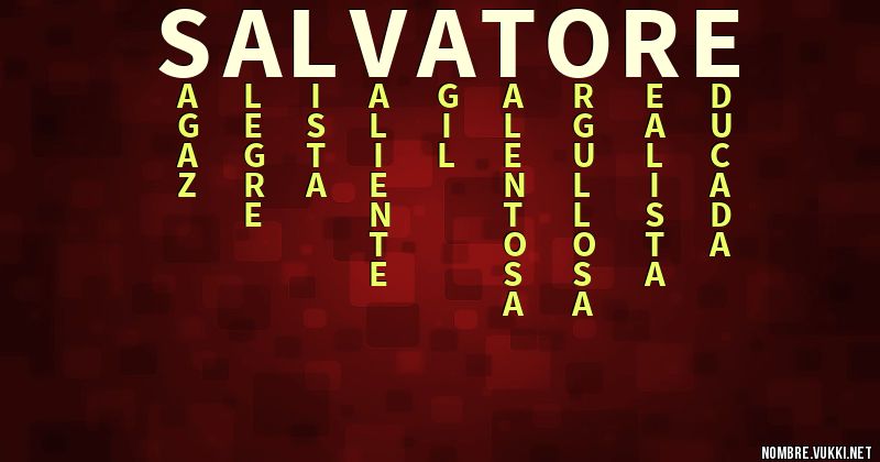 Acróstico salvatore