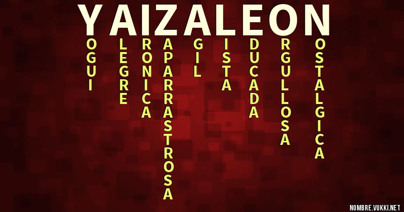 Acróstico yaiza leon
