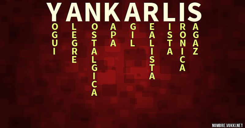 Acróstico yankarlis