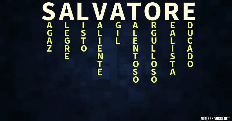 Acróstico salvatore