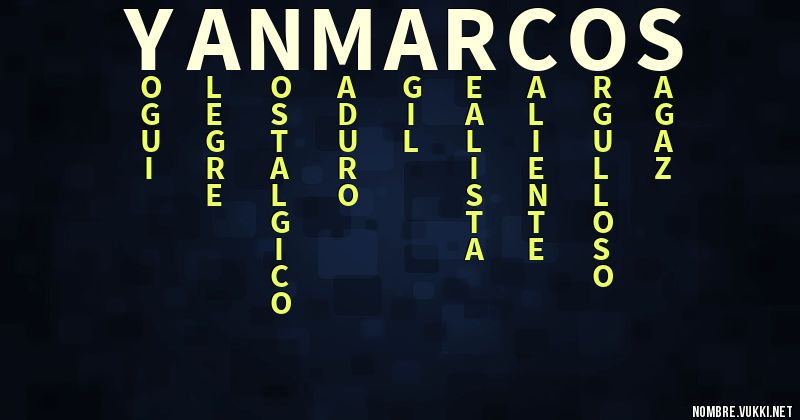 Acróstico yan marcos