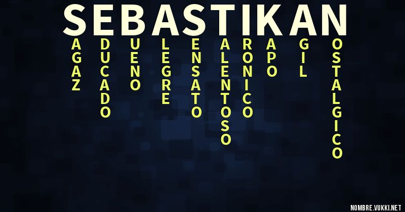 Acróstico sebastikan