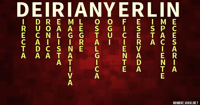 Acróstico deirianyerlin