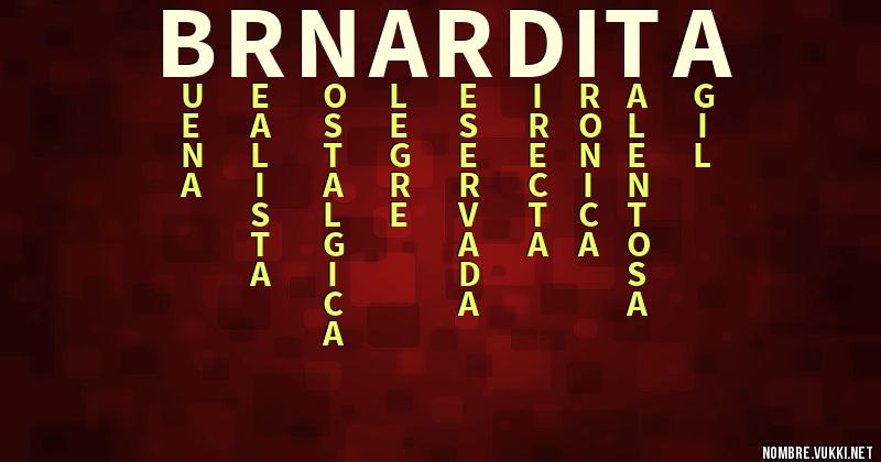 Acróstico brnardita