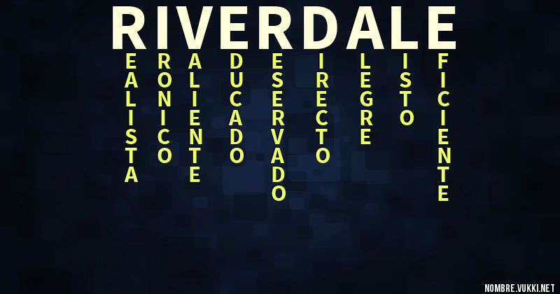Acróstico riverdale