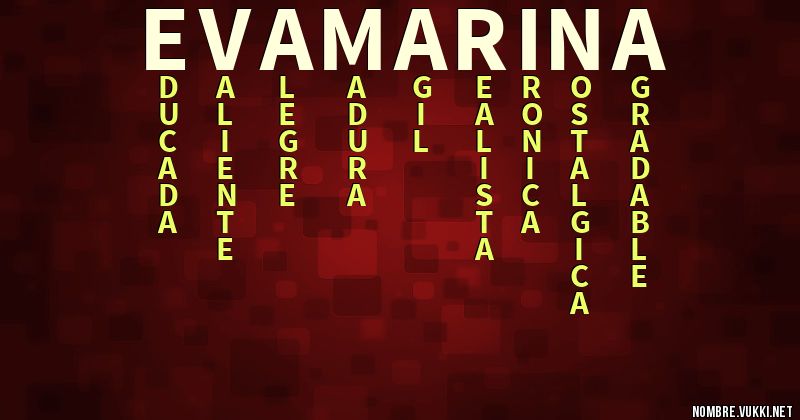 Acróstico evamarina