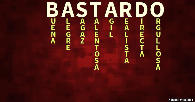 Acróstico bastardo