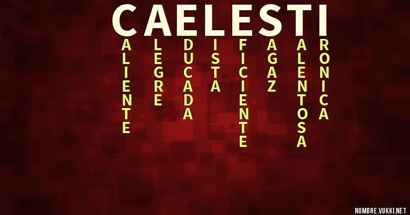 Acróstico caelesti