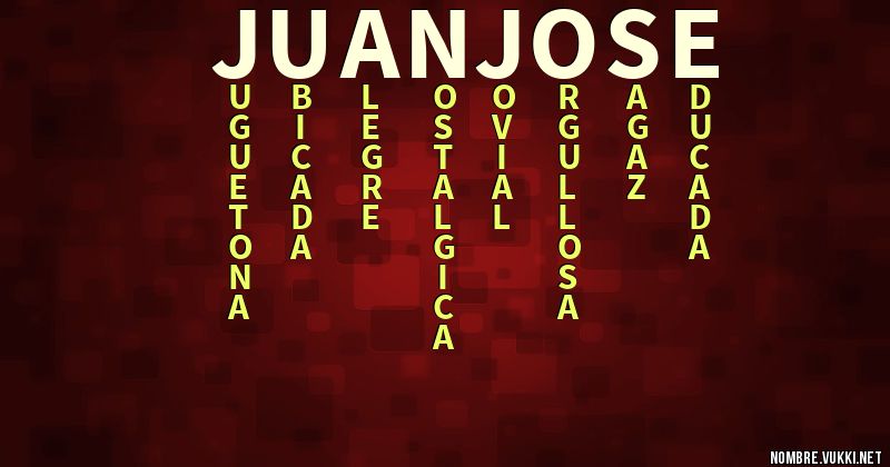Acróstico juan josé