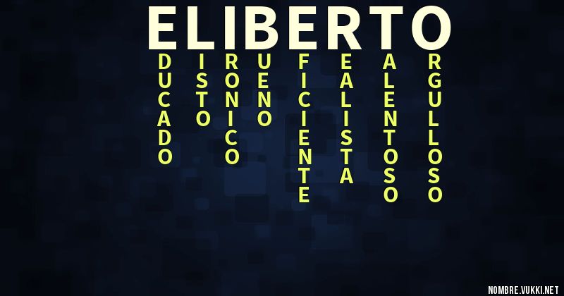 Acróstico eliberto